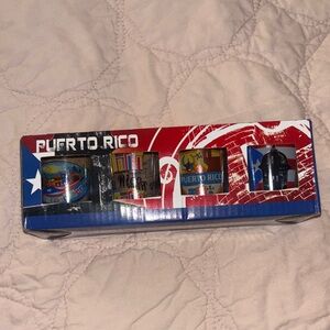 Puerto Rico Souvenir Shot Glass Set